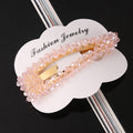 Color crystal hair accessories