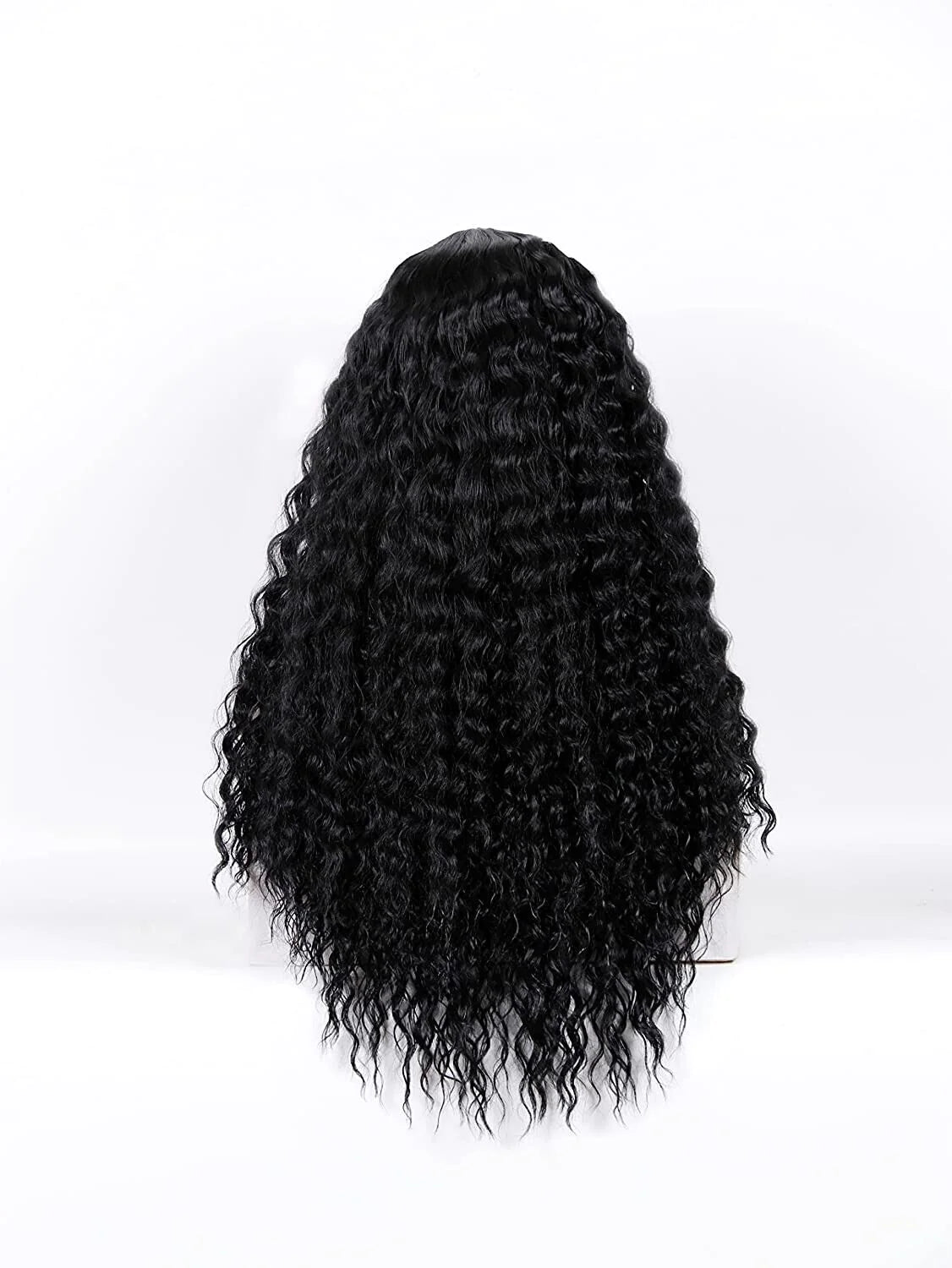 AA Hair Front Wig Womens Brazilian Human Long Curly Lace Wavy Hair Wigs
